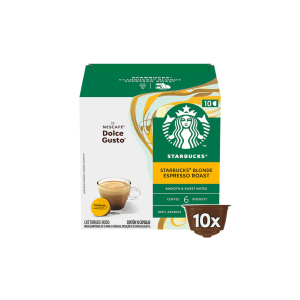 STARBUCKS BLONDE ESPRESSO ROAST 10 CÁPSULAS - Image 3