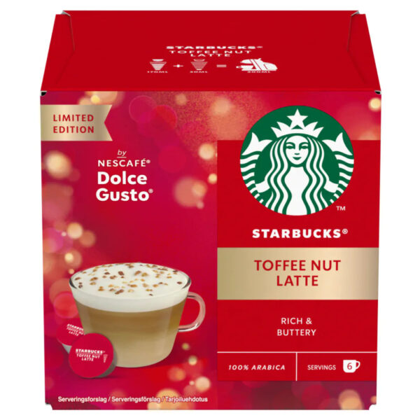 STARBUCKS TOFFEE NUT LATTE 12 CÁPSULAS - Image 2