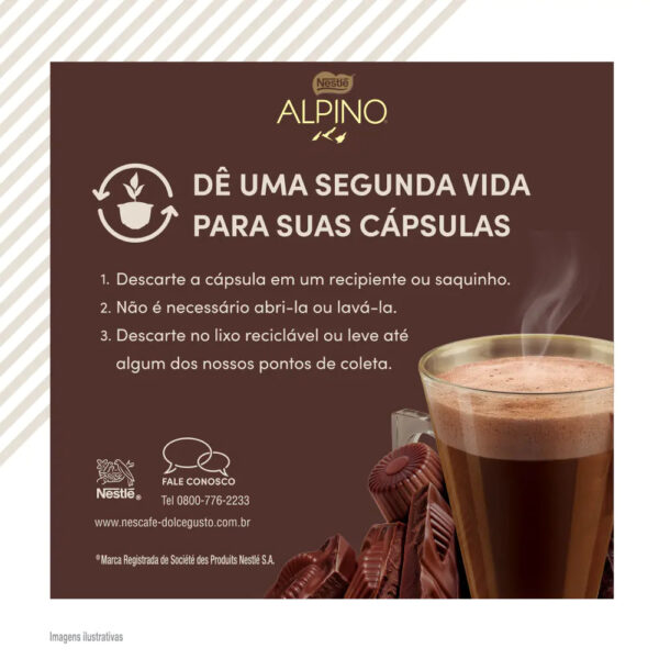 CHOCOCINO ALPINO INTENSE 10 CÁPSULAS - Image 3