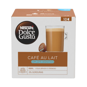 CAFÉ AU LAIT DESNATADO 10 CÁPSULAS
