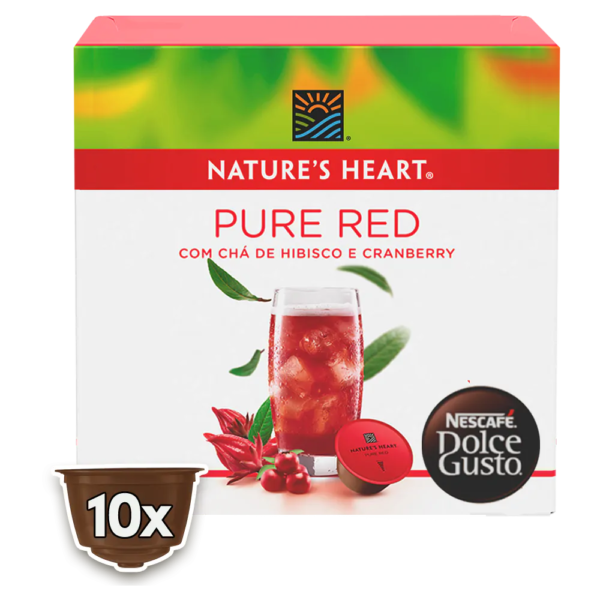 NATURE'S HEART PURE RED 10 CÁPSULAS