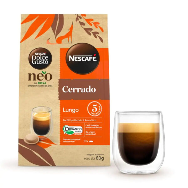 NEO Lungo Cerrado Orgânico 10 Cápsulas - Image 3