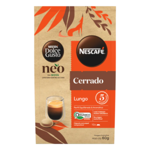 NEO Lungo Cerrado Orgânico 10 Cápsulas