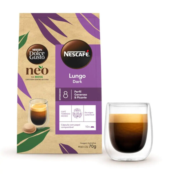 NEO Lungo Dark 10 Cápsulas - Image 3