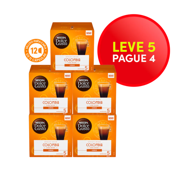 COMBO ORIGENS DO MUNDO COLÔMBIA COMPRE 5 CAIXAS E PAGUE 4